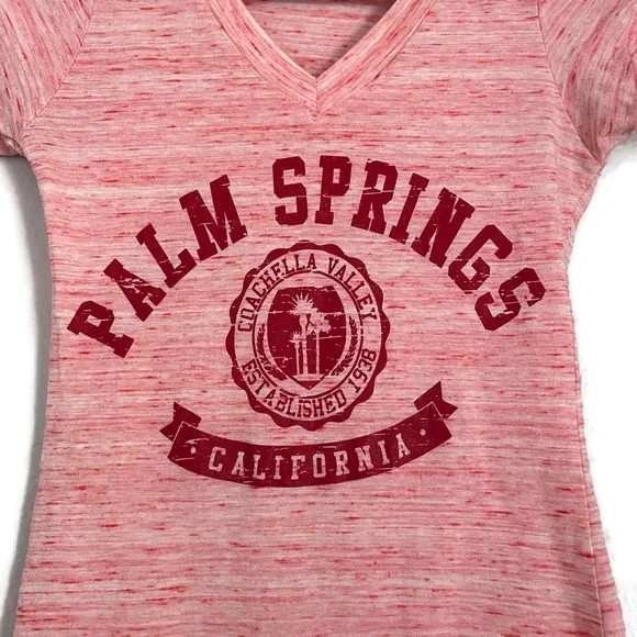 Palm Springs space dye tee size small - Picture 2 of 4